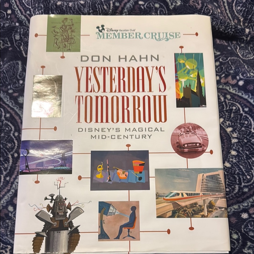 Yesterday's Tomorrow Book Signed by Don Hahn